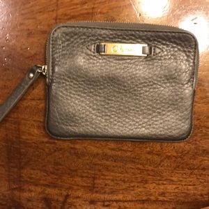 Cole Haan Leather Wristlet Wallet